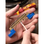 Шина нулевая 63.12 (2 изолятора стойка) латунь