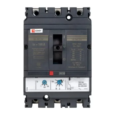 Выключатель автоматический ВА-99C 250/160А 3P 45кА