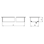 Светильник PROFILE 60R LED 900 4000K