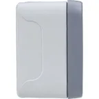 Коробка для накладного монтажа с мембранными сальниками - Программа Plexo - серый - 1 пост