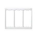 Connect Рамка на 3 S-модуля к монтажным коробкам SM350, SM360, Сима Класик, белый