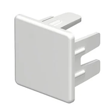 Заглушка кабельного канала торцевая WDK 25x25 мм (ПВХ, белый)