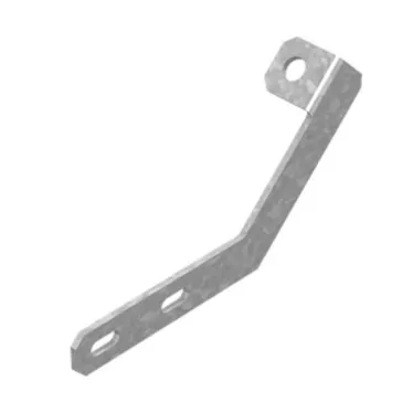 Кронштейн для консоли поддерживающий 135 град., толщина 3,0 мм, Сендзимир цинк