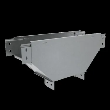 Т-ответвитель переходник 80х400-500 мм верт. c разворотом трассы на 90 гр. ПЛЮС (нижняя часть больше исходной)