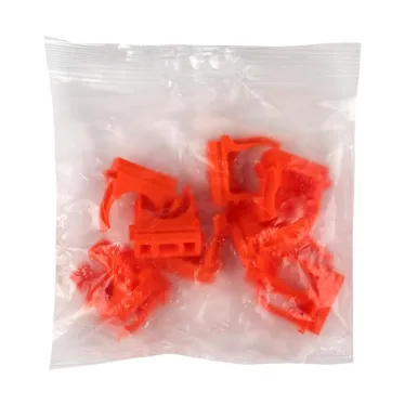 Крепеж-клипса оранжевая d20мм Plast PROxima (10шт)