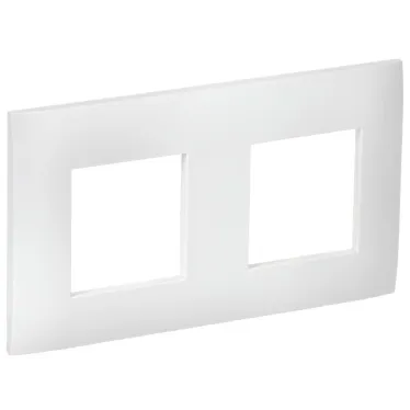 SKANDY Рамка 2-местная SK-F02W арктический белый IEK