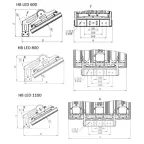 Светильник HB LED 600 D30 5000K G2