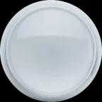 Светильник светодиодный ДБП-18w 4000К 2400Лм с блоком аварийного питания 3ч IP65 круглый пластиковый белый