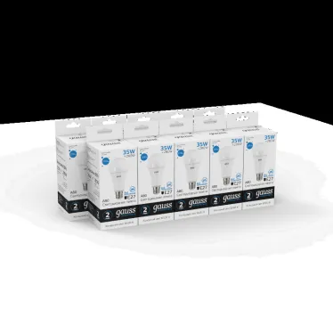 Лампа светодиодная LED 35 Вт 2790 лм 6500К А70 груша холодный E27 AC 220В Elementary Gauss