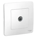 BLANCA скрытой установки коннектор тв, белый