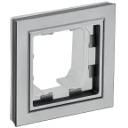 BRITE Рамка 1 пост IP44 РУ-1-БрС-44 сталь