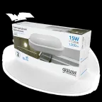 Светильник светодиодный ДБП 15 Вт 1200 лм 6500К AC 220В Белый IP65 овал 200х98х46мм Пластик ЖКХ Elementary Gauss