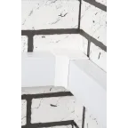 Угол внутренний (60х40) (4 шт) Plast PROxima белый