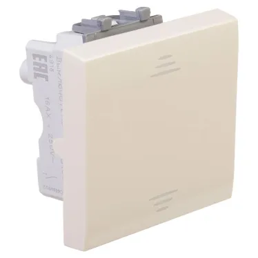 Avanti Выключатель ''Ванильная дымка'', 16A, 2 модульный