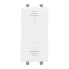 Avanti Выключатель двухполюсный одноклавишный модульный, , Белое облако, 1 модуль