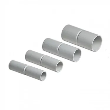 Муфта соединительная для трубы 63мм (пластмасса)