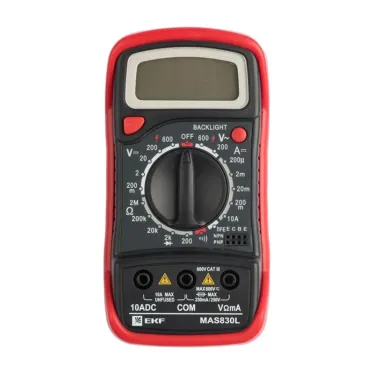 Мультиметр цифровой MAS830L EKF Master
