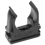 Держатель с защёлкой CF20 черный (комплект 10шт.)