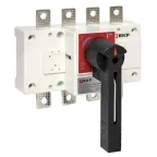 Рубильник-выключатель 160A 4P c рукояткой управления для прямой установки PowerSwitch