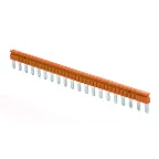 20-ти полюсная шинная перемычка для колодки с винт. клеммами IRK, 36A, 250V, оранжевый цвет