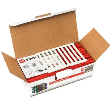 Клемма JXB- 4мм.кв красная