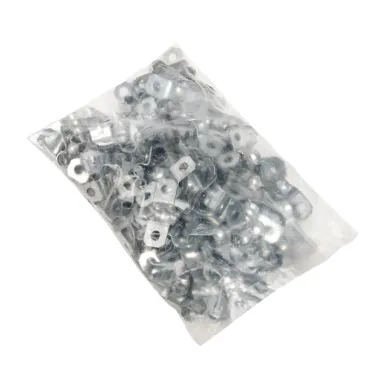 Скоба металлическая однолапковая d8-9мм (100шт) PROxima