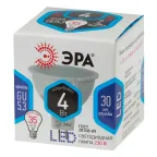 Лампа светодиодная LED 4 Вт 320Лм 4000К софит нейтральный GU5.3 170-265В LED MR16-4W-840-GU5.3 Standart