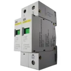 Ограничитель перенапряжений ОПС1-C 2P 20кА 400В