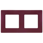 ETIKA Рамка 2 поста сливовая