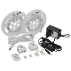 Комплект светодиодной подсветки ''Сделай сам'' (лента LED 2х1,2м LSR-2835WW60-4,8-IP20-12В + драйвер + 2 датчика движения) IEK
