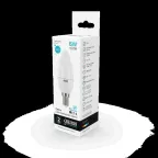 Лампа светодиодная LED 6 Вт 450 лм 4100К свеча нейтральный E14 AC 220В Elementary Gauss