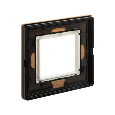 Рамка из натурального дерева, ''Avanti'', беленый дуб, 2 модуля