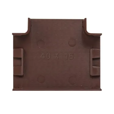 Угол T-образный (40х16) (4 шт) Plast под темное дерево