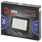Прожектор светодиодный уличный 30Вт 6500К 3000лм IP65 призма PRO LPR-062-0-65K-030 ЭРА