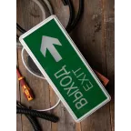 Светильник аварийного освещения EXIT-202 двухстор. LED EKF Basic