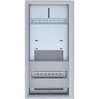 ЯУР с монтажной панелью и двумя DIN-рейками (600х300х150) EKF