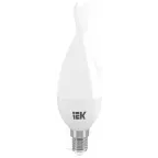 Лампа светодиодная LED 5Вт Е14 220В 4000К CB35 свеча на ветру | LLE-CB35-5-230-40-E14 | IEK