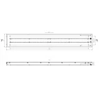 Светильник светодиодный универсальный SPO-920-3-65K-032 32Вт 6500К 3360Лм IP40 1195х180х40 матовый | Б0051556 | ЭРА
