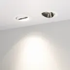 Светильник MS-FORECAST-BUILT-TURN-R102-12W Day4000 (WH-BK, 32 deg, 230V) (Arlight, IP20 Металл, 5 лет) | 033659 | Arlight