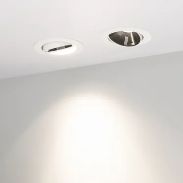 Светильник MS-FORECAST-BUILT-TURN-R102-12W Day4000 (WH-BK, 32 deg, 230V) (Arlight, IP20 Металл, 5 лет) | 033659 | Arlight