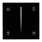 Панель SMART-P6-DIM-G-IN Black (12-24V, 4x3A, Sens, 2.4G) (Arlight, IP20 Пластик, 5 лет) | 034780 | Arlight