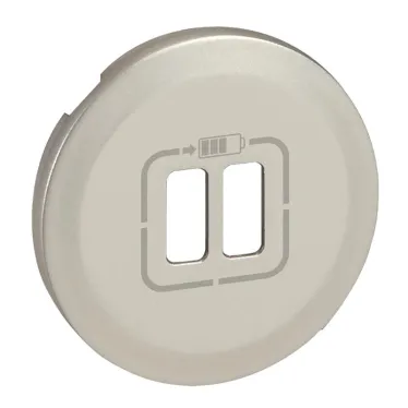 Celiane Панель лицевая розетки USB титан