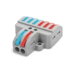 СМК ответвительная сечение 0,08 - 4 мм2 2-проводная 6 выводов серая (20 шт/уп) Промрукав