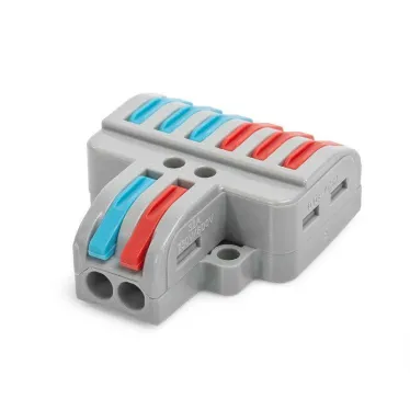 СМК ответвительная сечение 0,08 - 4 мм2 2-проводная 6 выводов серая (20 шт/уп) Промрукав