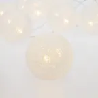 Тайские фонарики Пломбир 1.5 м, 10 LED, прозрачный ПВХ, цвет свечения теплый белый, 2 х АА (батарейки не в комплекте) | 303-077 | NEON-NIGHT