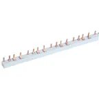 Шина соединительная типа PIN штырь 4Р 63 А 1 м, REXANT