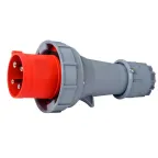 Вилка переносная 3Р+РЕ 63А 380В IP67 ВП-103