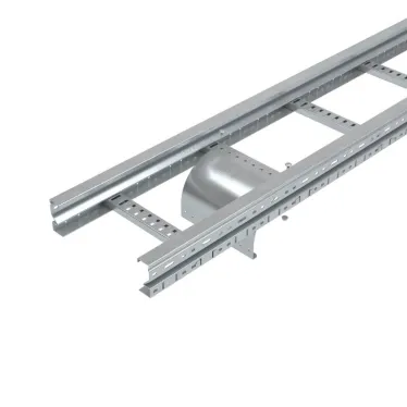 Пластина вывода кабеля для лестничных лотков осн.800 мм, горячий цинк, в комплекте с крепёжными элементами, необходимыми для монтажа