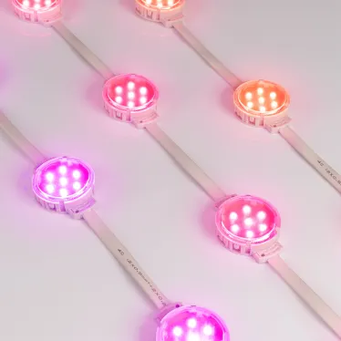 Модуль управляемый SPI-F7-D50 24V RGB-RAM-Auto (1.25W, IP68, 120 deg) (Arlight, Пластик, 3 года) | 036826 | Arlight