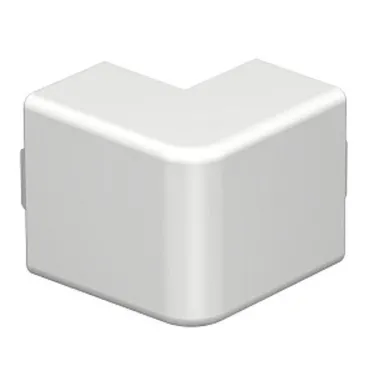 Крышка внешнего угла кабельного канала WDK 25x40 мм (ПВХ, белый)